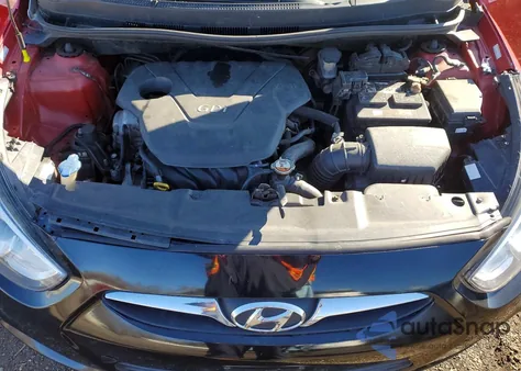 2016 Hyundai Accent Se z USA, uszkodzony, nr VIN KMHCT4AE6GU073684